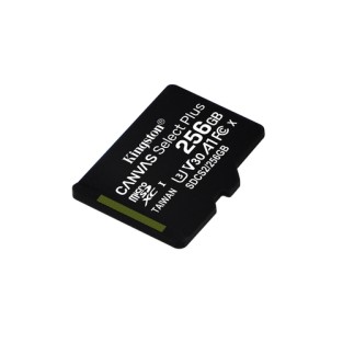 Kingston Technology Canvas Select 256GB micSDXC Plus 100R A1 C10 Card + ADP