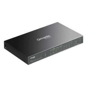 TP-Link Omada ES210GP network switch Managed L2 Gigabit Ethernet (10/100/1000) Power over Ethernet (PoE) DIN rail Black