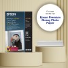 Epson Premium Glossy Photo Paper - 13x18cm - 30 Sheets White Premium-gloss
