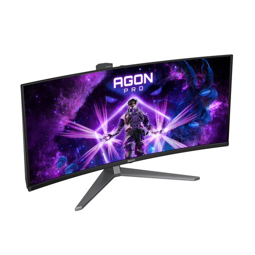 AOC AGON PRO AG346UCD computer monitor 86.4 cm (34\") 3440 x 1440 pixels Wide Quad HD QD-OLED Black, Grey AOC AGON PRO AG346UCD computer monitor 86.4 cm (34\") 3440 x 1440 pixels Wide Quad HD QD-OLED Black, Grey