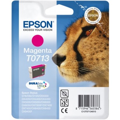 EPSON INK CARTRIDGE T0713 MAGENTA EPSON INK CARTRIDGE T0713 MAGENTA