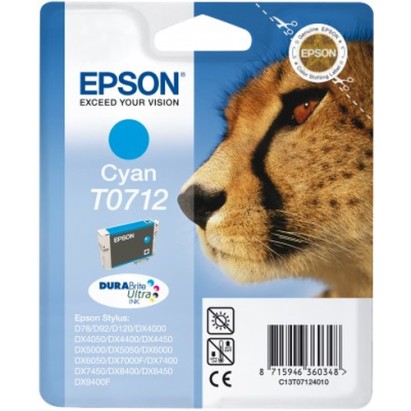 EPSON INK CARTRIDGE T0712 CYAN EPSON INK CARTRIDGE T0712 CYAN
