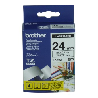 Brother TZ-251 label-making tape Brother TZ-251 label-making tape