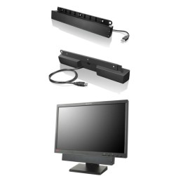 Lenovo USB Soundbar Black 2.0 channels 2.5 W Lenovo USB Soundbar Black 2.0 channels 2.5 W