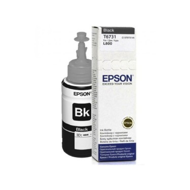 Epson T6731 Black ink bottle 70ml Epson T6731 Black ink bottle 70ml
