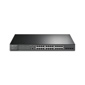TP-LINK - JetStream 28-Port Gigabit L2 Managed Switch with 24-Port PoE+