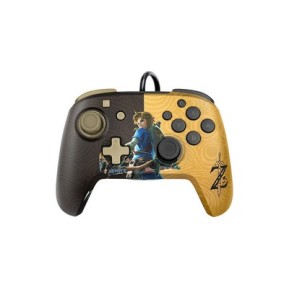 PDP - Wired Controller for Nintendo Switch and Pc Zelda Gold/Black Faceoff