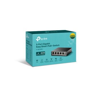 Tp-Link 5-Port Gigabit Easy Smart Switch with 4-Port PoE+ (TL-SG105PE)