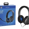 PDP - Wired Gaming Headset for Playstation Grey LvL40