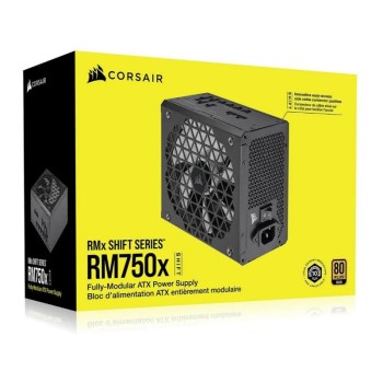 Corsair PSU RM750x Shift 80 Plus Gold 750 Watt Fully Modular ATX - Black - CP-9020251-EU