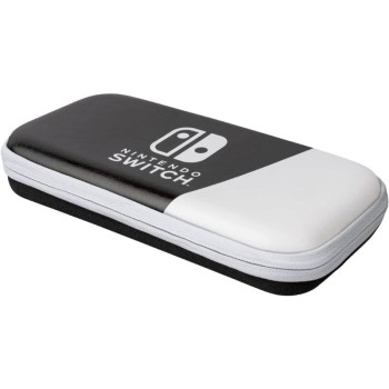 PDP - Slim Deluxe Travel Case for Nintendo Switch White/Black