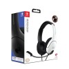 PDP - Wired Gaming Headset for Nintendo Switch Black/White LvL40