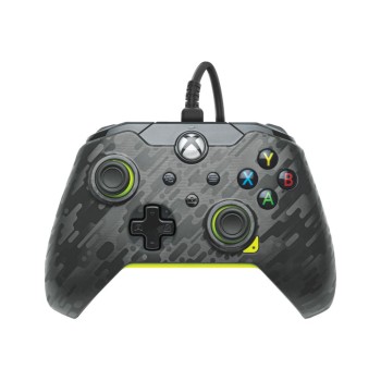 PDP - Wired Controller for Xbox Series X/S and PC Yellow/Black Camo