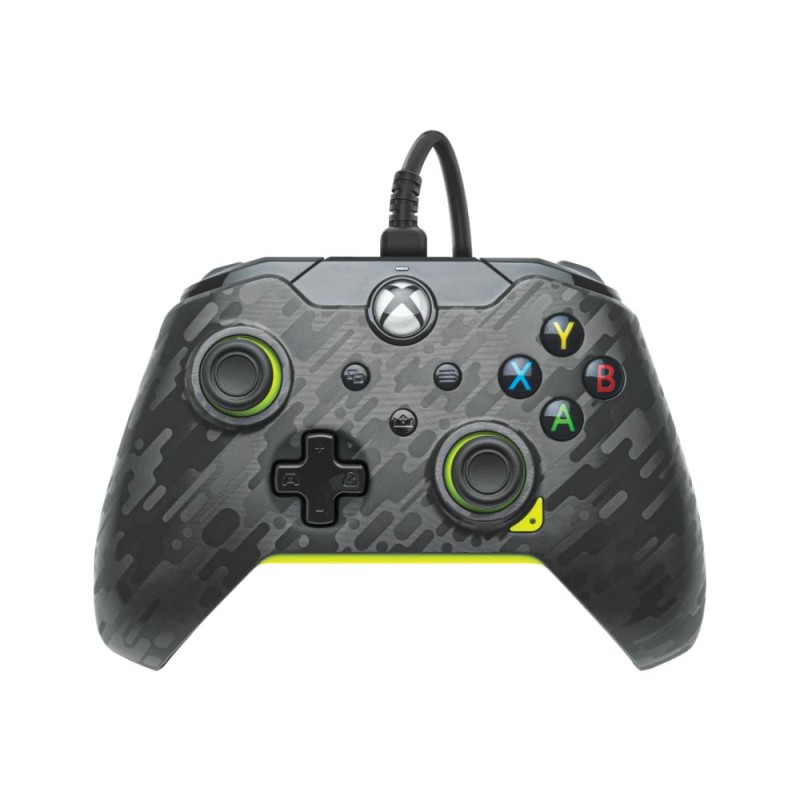 PDP - Wired Controller for Xbox Series X/S and PC Yellow/Black Camo PDP - Wired Controller for Xbox Series X/S and PC Yellow/Black Camo