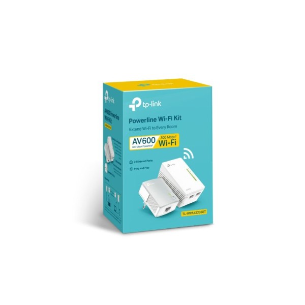 TP-Link AV500 2-port Powerline (WPA4220 KIT UK) TP-Link AV500 2-port Powerline (WPA4220 KIT UK)