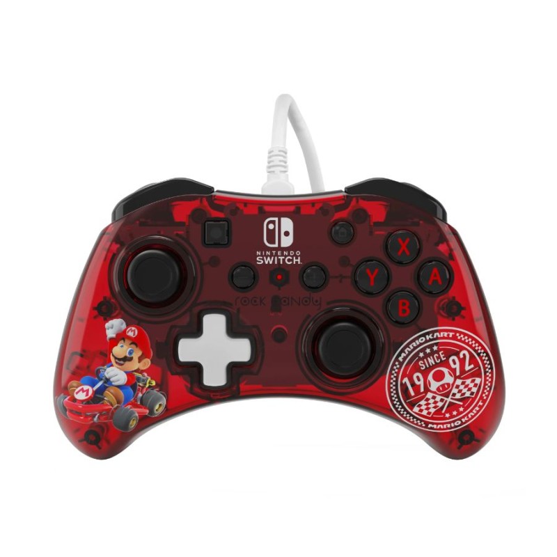 PDP - Wired Controller for Nintendo Switch and Pc Red/Blue Candy