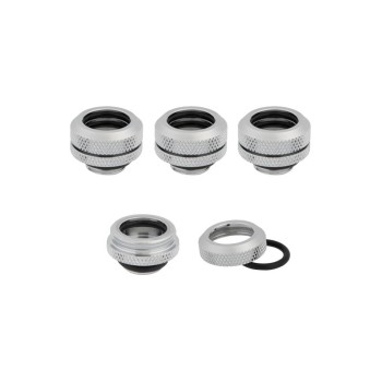 Corsair OD Fitting Pipe Hydro X Series XF Hardline 14mm Four Pack — Chrome - CX-9052007-WW