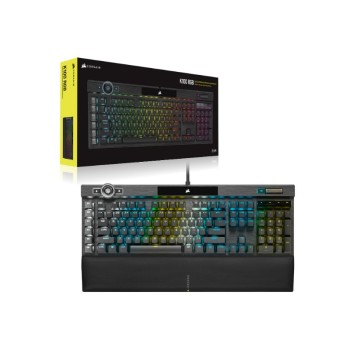 Corsair Wired Optical - Mechanical Gaming Keyboard K100 RGB OPX Switch - US Layout - Black - CH-912A01A-NA