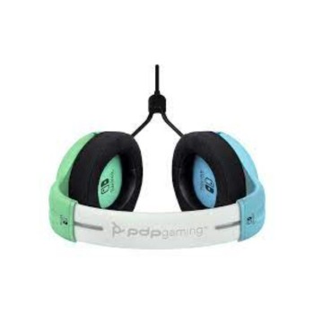 PDP - Wired Gaming Headset for Nintendo Switch Blue/Green LvL40