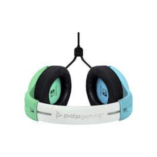 PDP - Wired Gaming Headset for Nintendo Switch Blue/Green LvL40 PDP - Wired Gaming Headset for Nintendo Switch Blue/Green LvL40