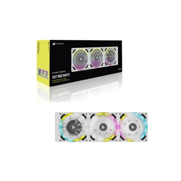 Corsair Pump/Reservoir Combo Hydro X Series XD7 RGB 360mm - White - CX- 9040008-WW Corsair Pump/Reservoir Combo Hydro X Series XD7 RGB 360mm - White - CX- 9040008-WW