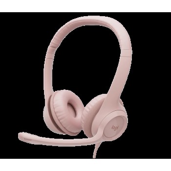 HEADSET LOGITECH PC H390 USB ROSE