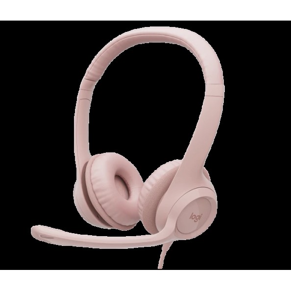 HEADSET LOGITECH PC H390 USB ROSE