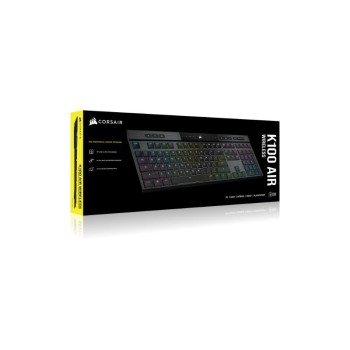 Corsair Wireless Ultra Thin Mechanical Gaming Keyboard K100 Air RGB - Cherry MX Ultra Low Profile Tactile - US Layout - CH-913A01U-NA