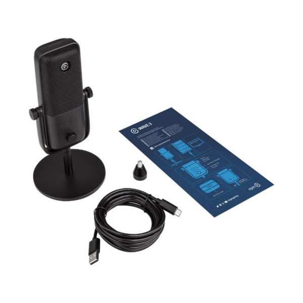 Elgato Wave: 3 Microphone Premium USB Condenser - 10MAB9901