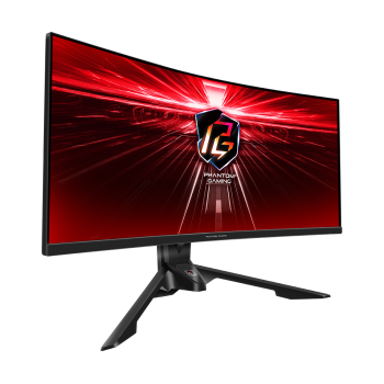 ASRock Phantom PG34WQ15R3A VA Curved Gaming Monitor 34&amp;amp;amp;amp;amp;quot; QHD 2560x1440 165Hz