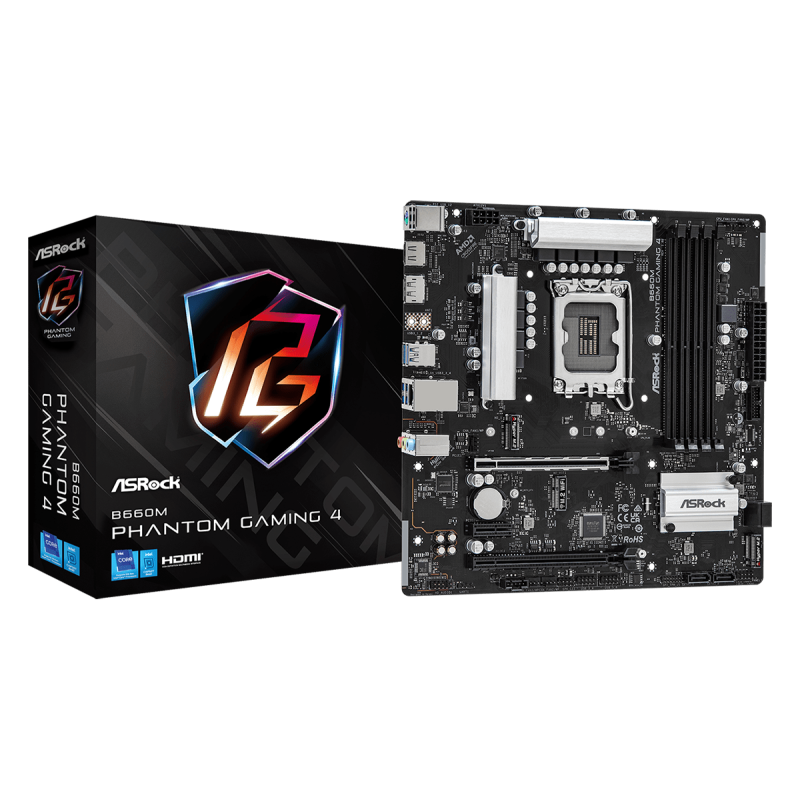 MB ASRock B660M Phantom Gaming 4 MB ASRock B660M Phantom Gaming 4