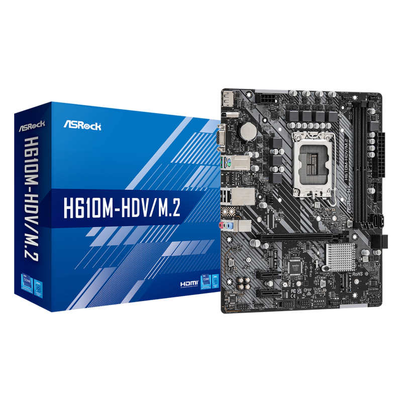 MB ASROCK H610M HDV M.2