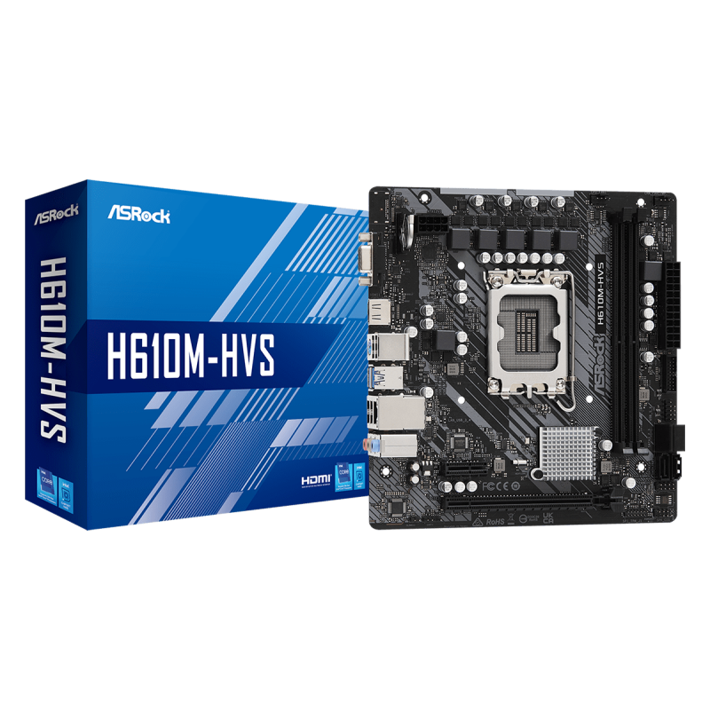 MB ASRock H610M-HVS
