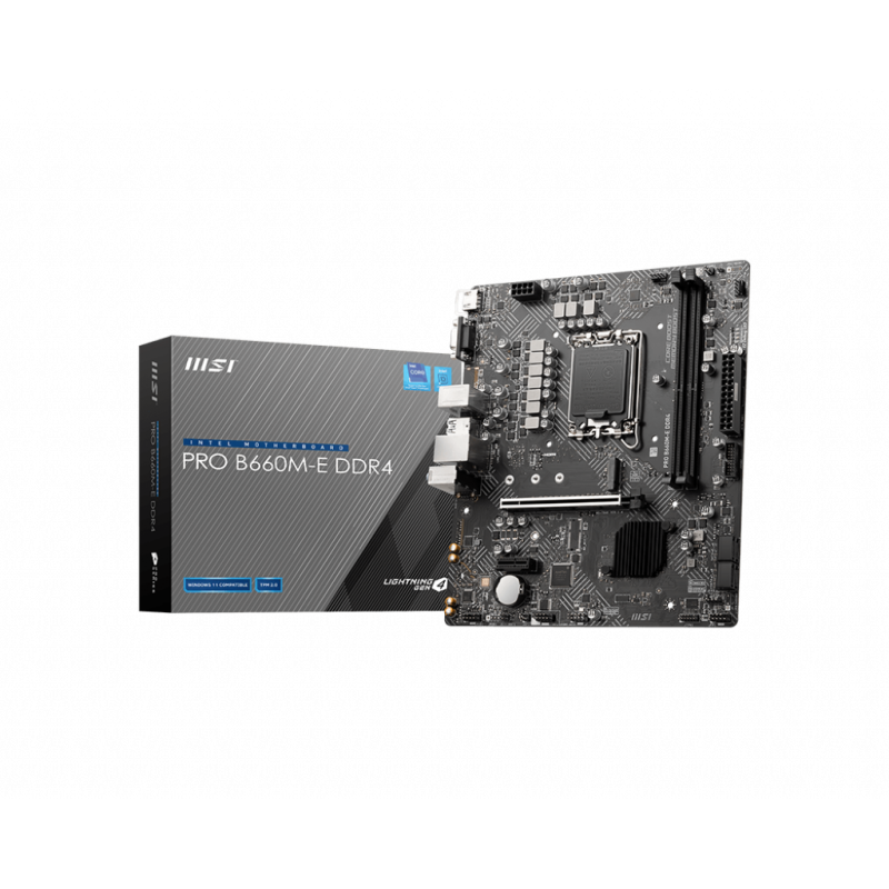 MOTHERBOARD MSI B660-E DDR4 MOTHERBOARD MSI B660-E DDR4
