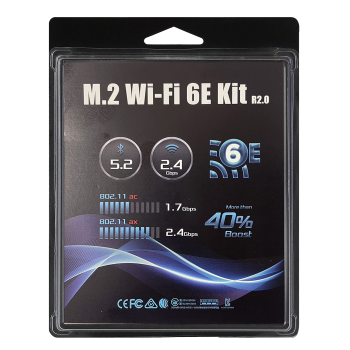 ASROCK Deskmini M.2 WiFi6E Kit R2.0 (AX210)