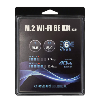 ASROCK Deskmini M.2 WiFi6E Kit R2.0 (AX210)
