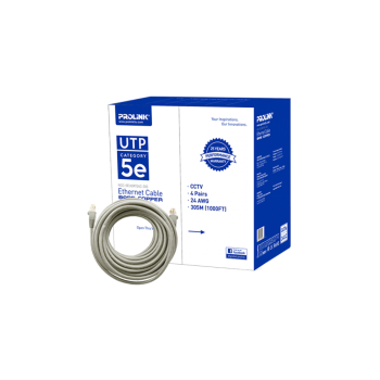 CAT 5E- GRY PROLiNK UTP NETWORK CABLE