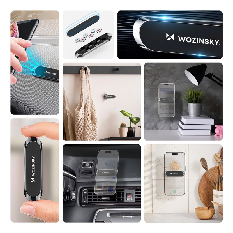 Wozinsky Magnetic Dashboard Mount Adhesive Black (WMH-01) Wozinsky Magnetic Dashboard Mount Adhesive Black (WMH-01)