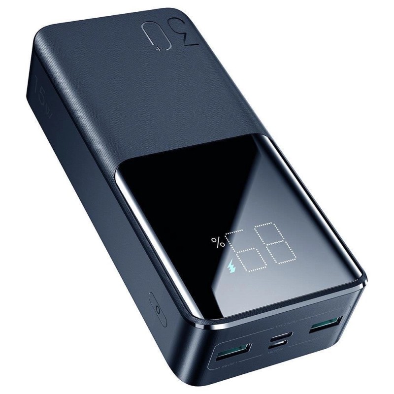 Joyroom powerbank 30000mAh 15W black (JR-T015) Joyroom powerbank 30000mAh 15W black (JR-T015)