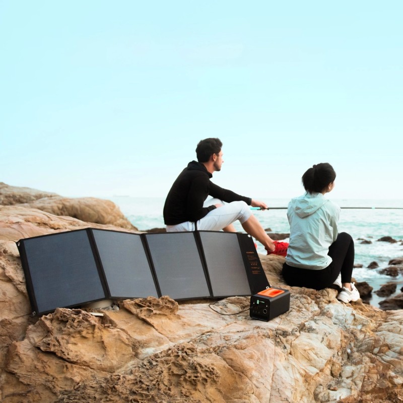 Choetech foldable solar charger 120W 1 x USB Type C / 1 x USB Type A (SC008 NEW)