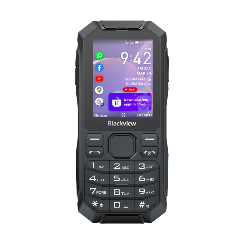 Blackview N1000 smart phone black Blackview N1000 smart phone black