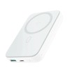 Powerbank Joyroom JR-W020 20W 10000mAh MagSafe + USB-A - USB-C cable 0.30m - white
