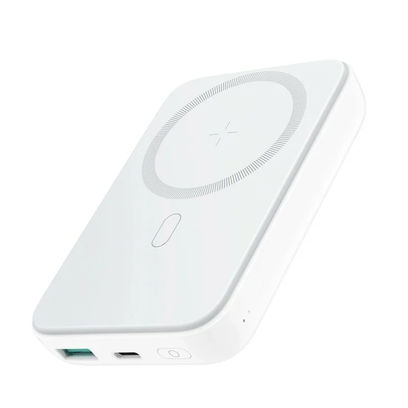Powerbank Joyroom JR-W020 20W 10000mAh MagSafe + USB-A - USB-C cable 0.30m - white