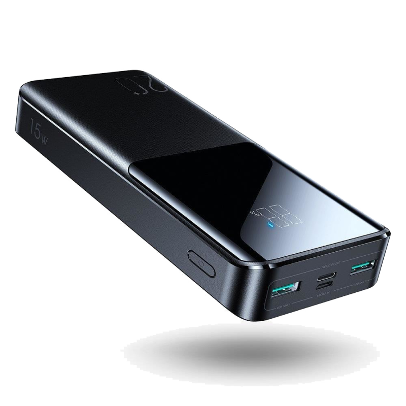 Joyroom powerbank 20000mAh 15W black (JR-T014) Joyroom powerbank 20000mAh 15W black (JR-T014)