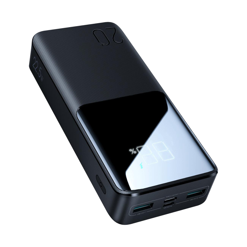 Joyroom powerbank 20000mAh 22.5W PD QC3.0 AFC black (JR-QP192) Joyroom powerbank 20000mAh 22.5W PD QC3.0 AFC black (JR-QP192)