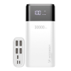 Wozinsky powerbank 30000mAh Li-Po 4 x USB with LCD display 2 A white (WPB-001WE)
