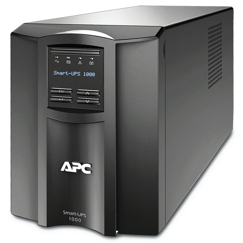 APC SMT1000IC uninterruptible power supply (UPS) Line-Interactive 1000 VA 700 W 8 AC outlet(s) APC SMT1000IC uninterruptible power supply (UPS) Line-Interactive 1000 VA 700 W 8 AC outlet(s)