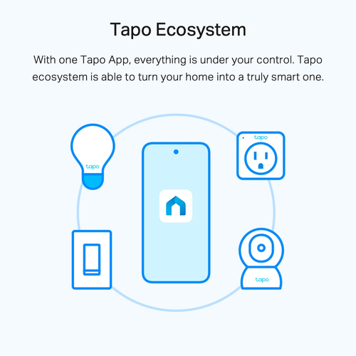 TP-Link Tapo Smart Wi-Fi Light Bulb, Daylight & Dimmable