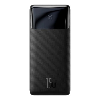 Baseus Bipow power bank with display 30000mAh 15W black (Overseas Edition) + USB-A - Micro USB cable 0.25m black (PPBD050201) Baseus Bipow power bank with display 30000mAh 15W black (Overseas Edition) + USB-A - Micro USB cable 0.25m black (PPBD050201)