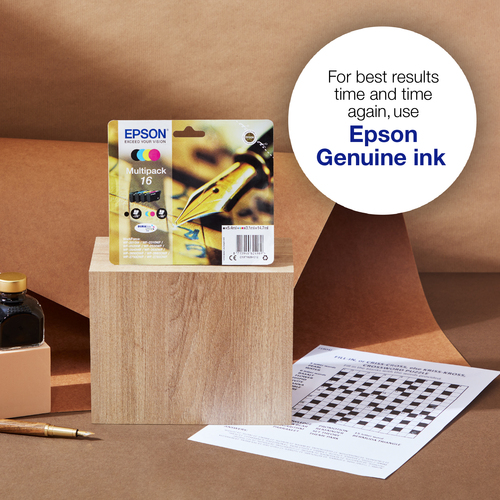 Epson Pen and crossword Singlepack Black 16 DURABrite Ultra Ink Epson Pen and crossword Singlepack Black 16 DURABrite Ultra Ink